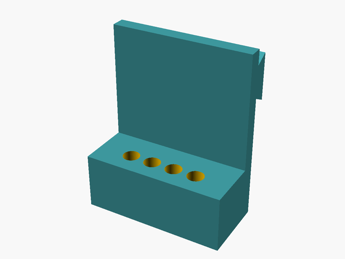 Render of the pin block